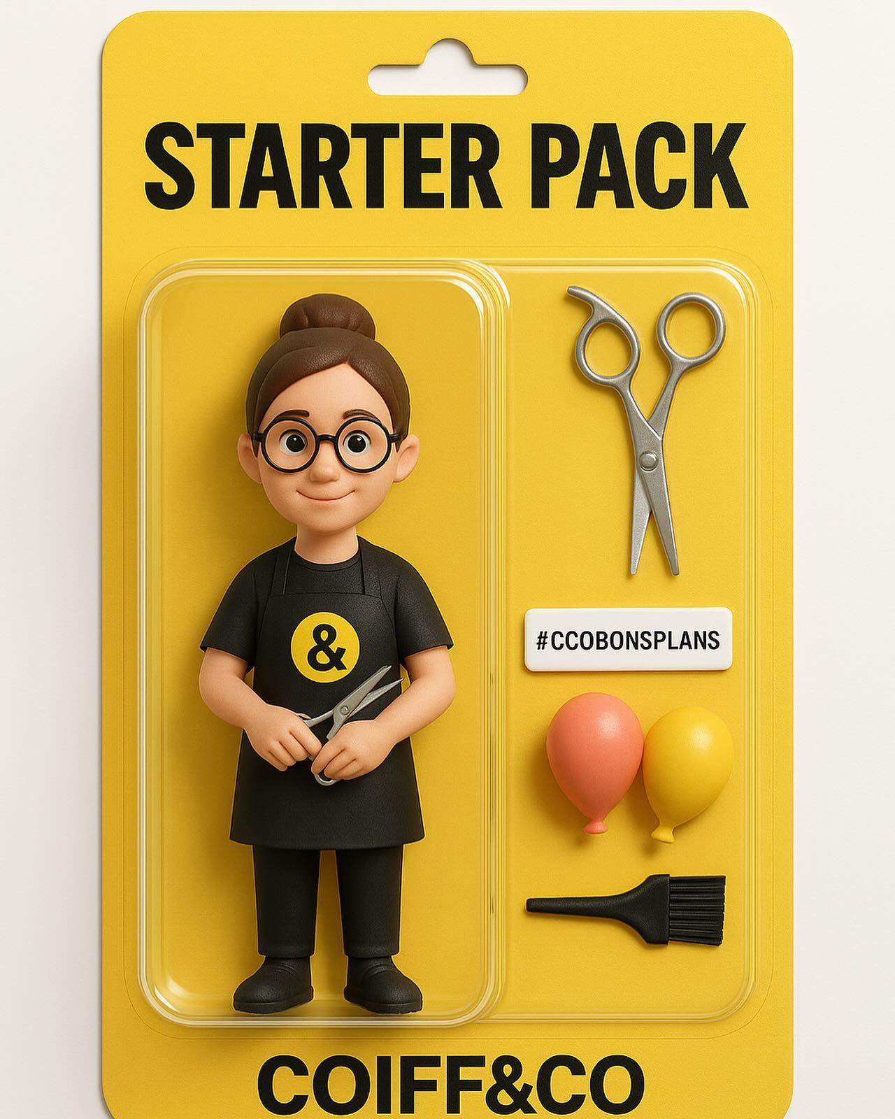 On n’a pas pu résister 💛 Le starter pack Coiff&Co : bonne humeur, bons plans et expertise 🙌 Le tout sans rendez-vous !

Lien de nos salons en bio !