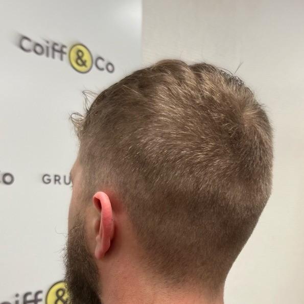 une coupe homme